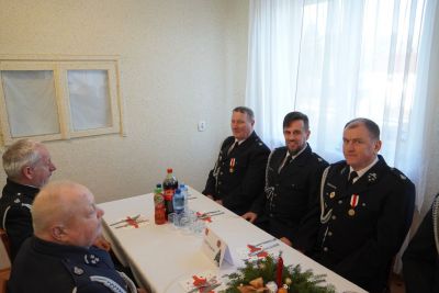 Spotkanie opłatkowe strażak&oacute;w w Niwiskach